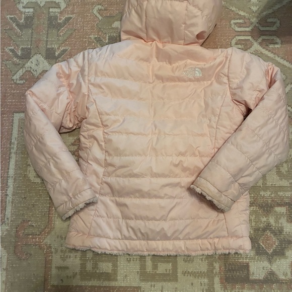 The North Face Kids reversible Mossbud Jacket, 6T, Light Pink - Picture 7 of 7